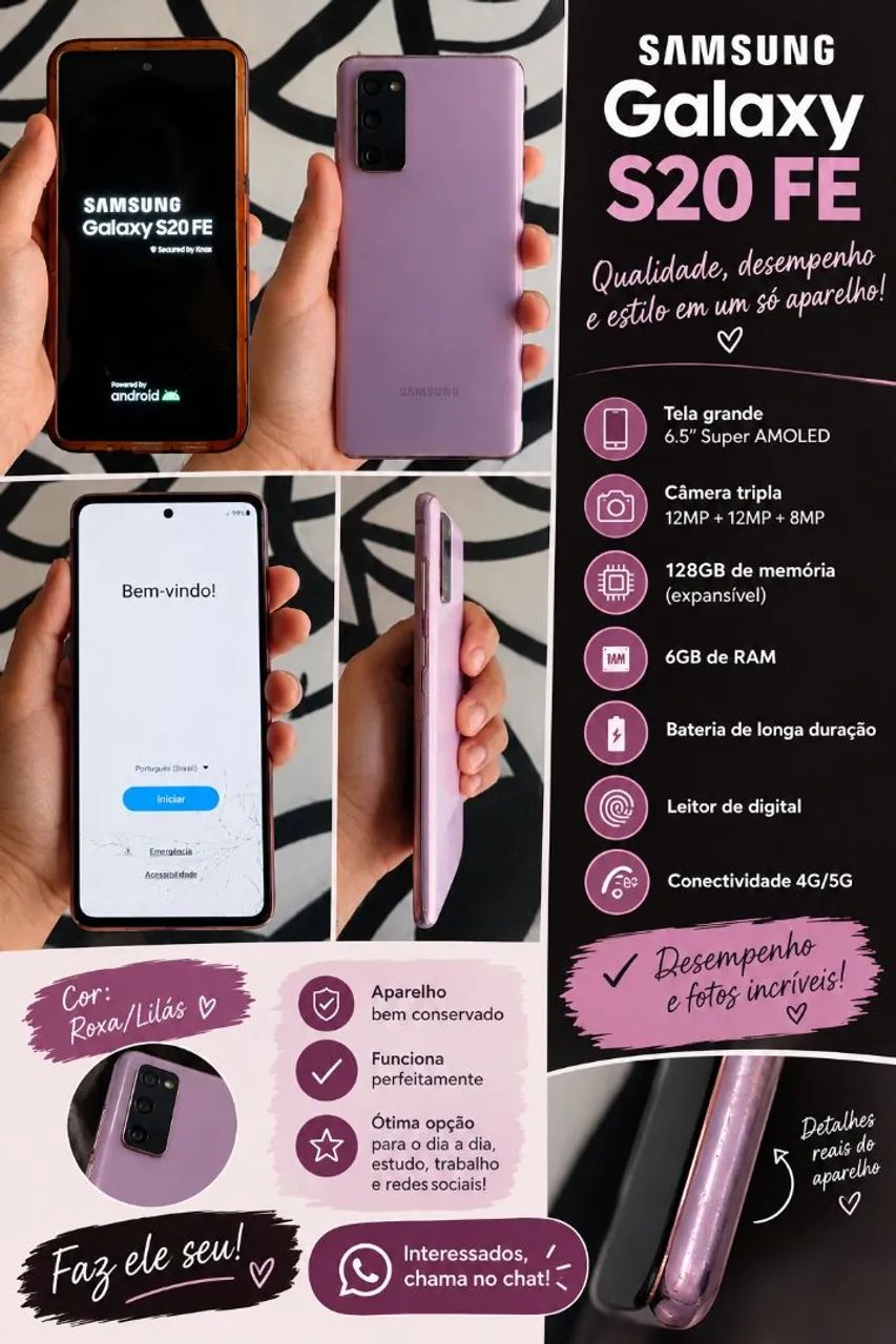 Celular S20FE Aceito Oferta