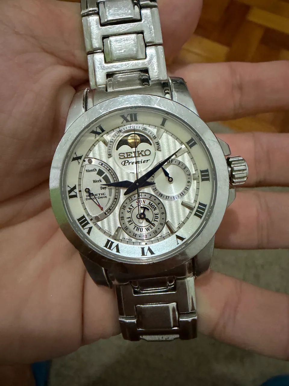 Seiko Premier Kinetic Perpetual  - Foto 5