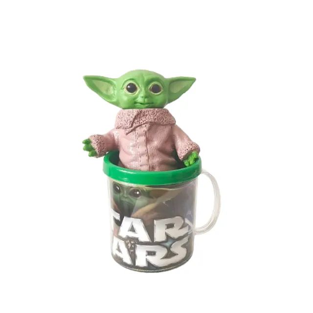 Caneca com Boneco Baby Yoda