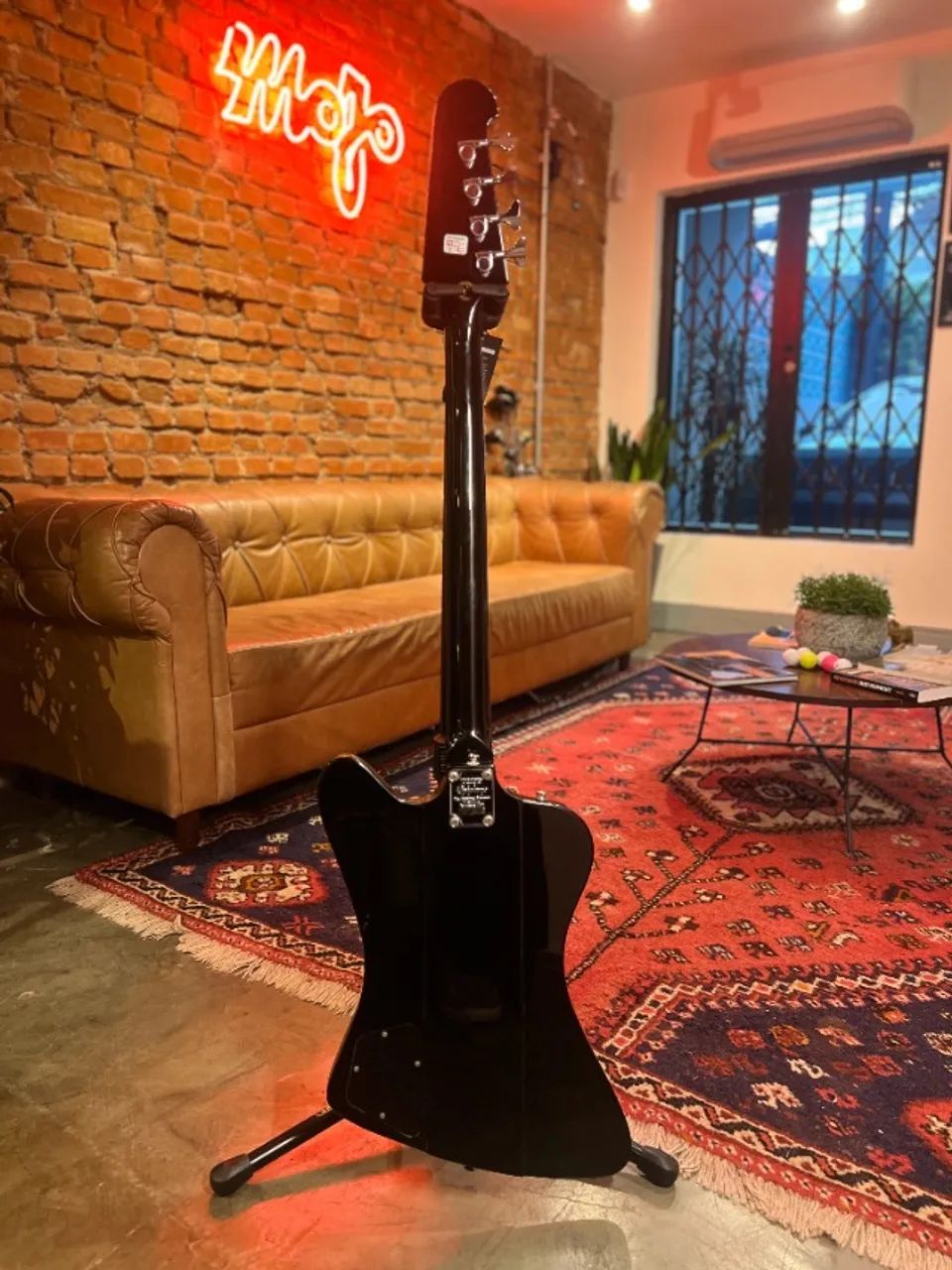 Baixo Epiphone Thunderbird Silverburst - Foto 5
