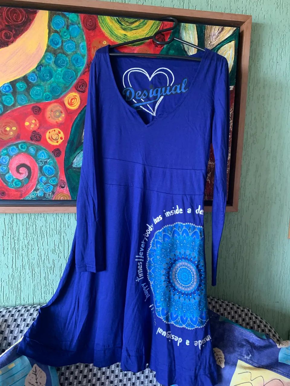 Vestido da marca espanhola Desigual  - Foto 4