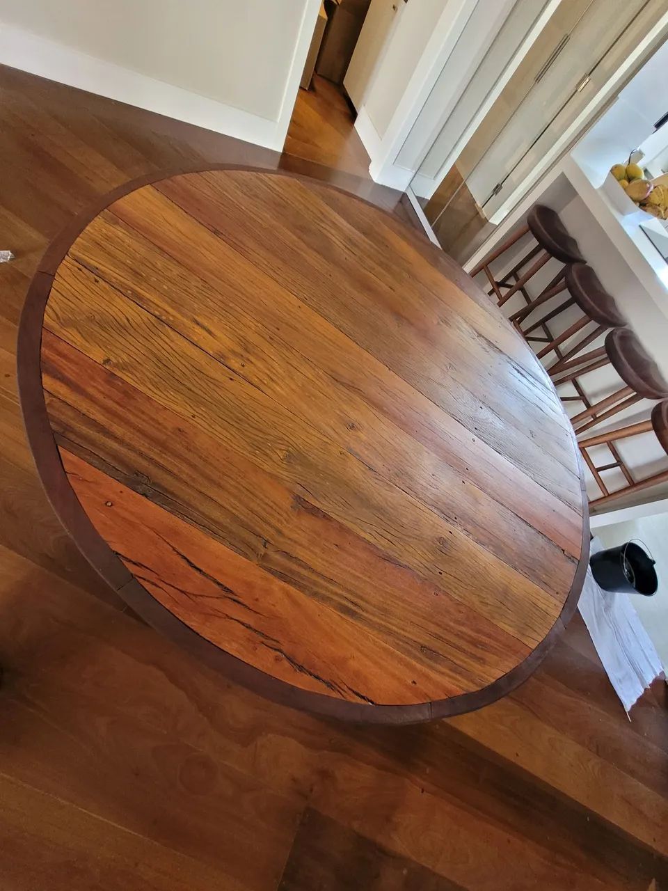 Mesa Madeira Maciça 1,40 m - Foto 2