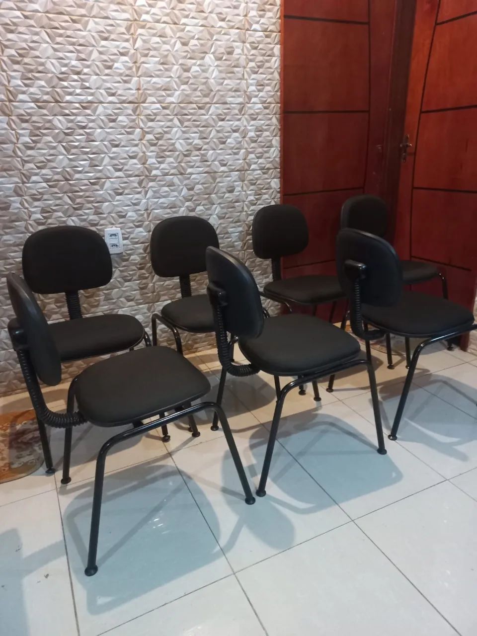 Cadeira secretária fixa - Foto 4