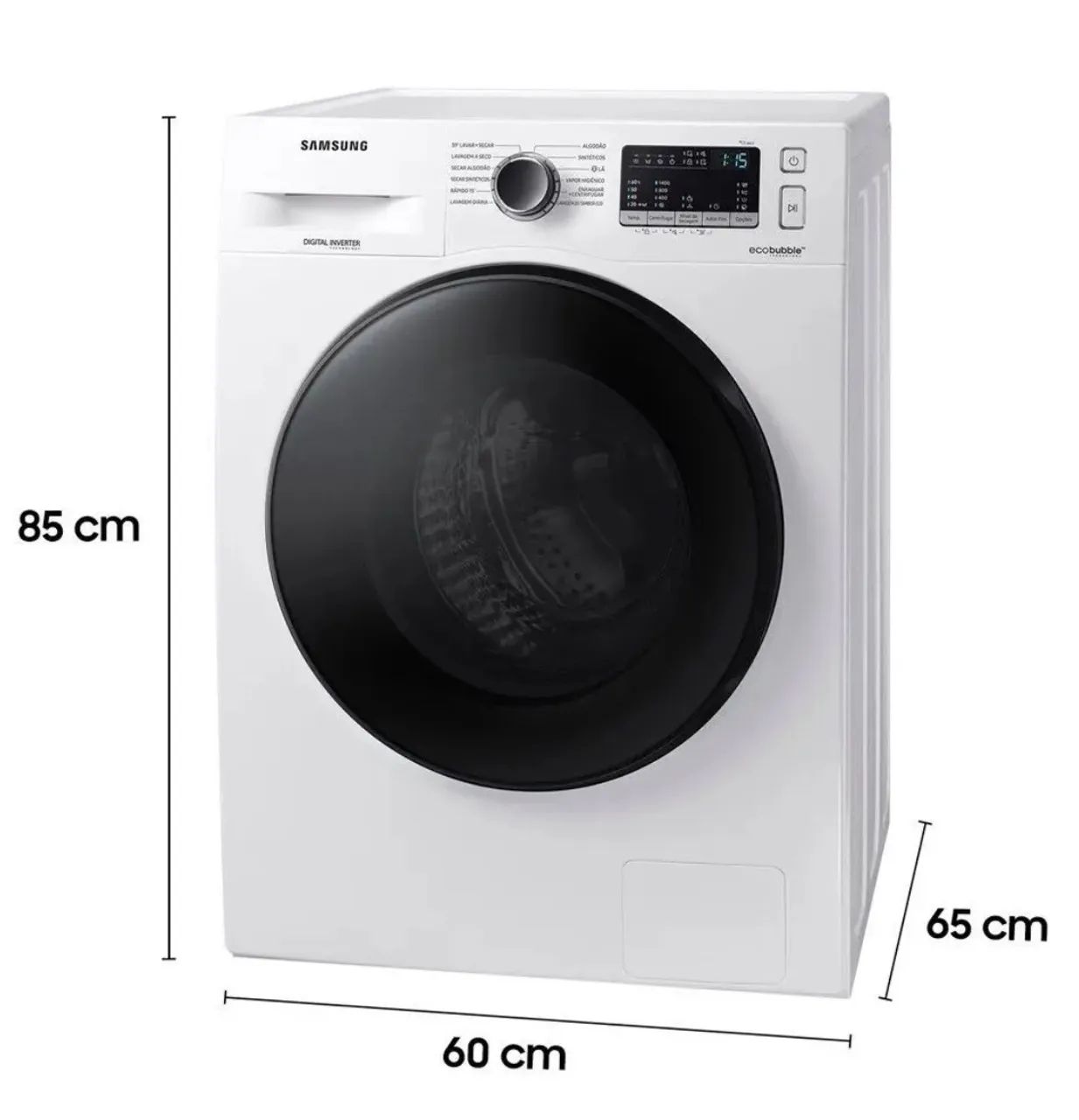 Lava e seca Samsung ecobubble 11kg - Foto 6