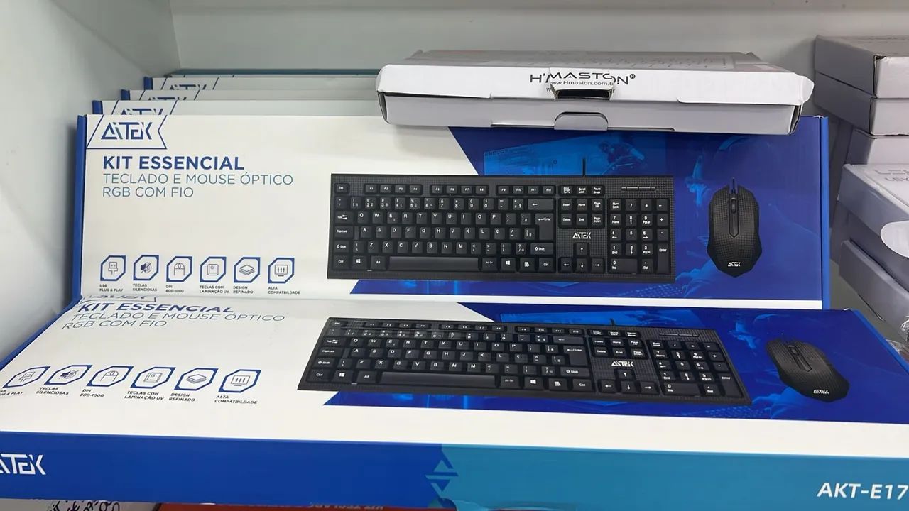 Kit teclado e mouse  - Foto 4