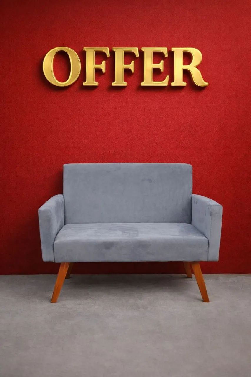 ? Oferta Especial na Poltrona Cinza - Aproveite!