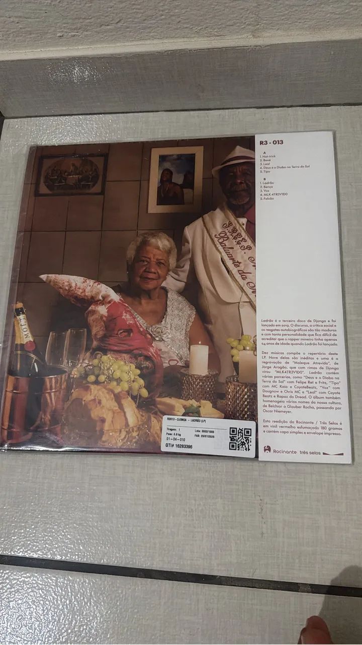 Disco de Vinil Djonga - Ladrão - Foto 2