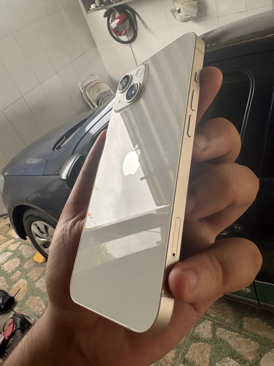 iPhone 13 Branco - Bateria 100% - Impecável  - Foto 5