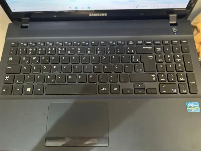 Notebook Samsung Intel core I3 4GB Bateria Boa