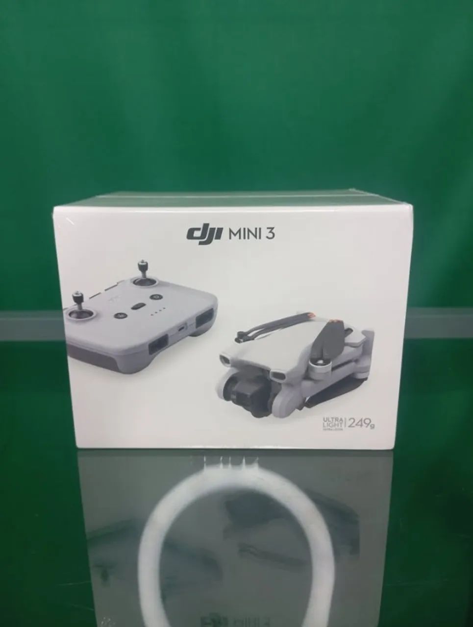 Drone Dji Mini 3 com Controle (Alcance de 10km) Sensor e Rádio Satélite - Novo Lacrado