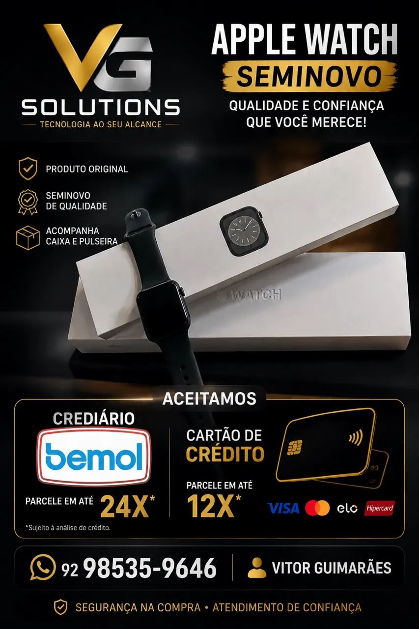 Apple Watch série 8 45mm GPS  - Foto 5