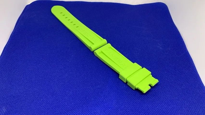 Pulseira para Relogio em Borracha Verde Original Officine Panerai Pulseira para Relogio em Borracha Verde Original Officine Panerai