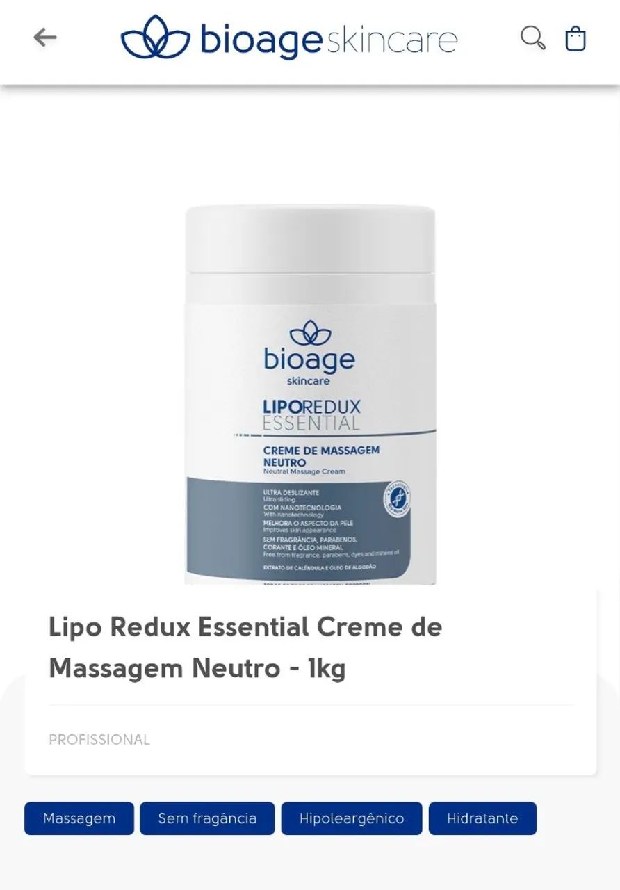 Vendo creme de massagem Bioage - Foto 2