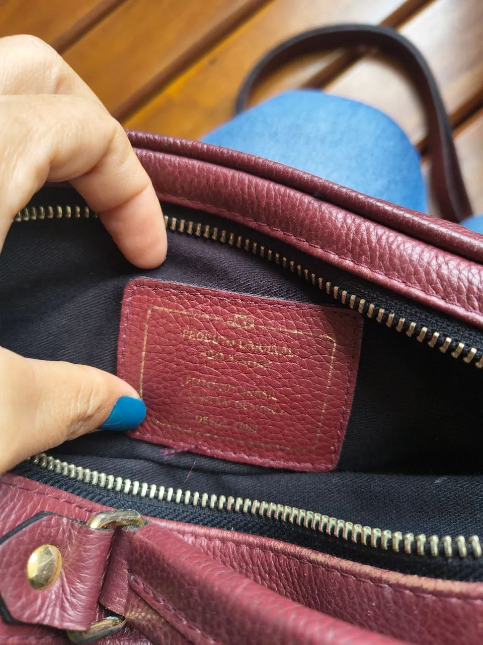 Bolsa couro legítimo Adô atelier  - Foto 3