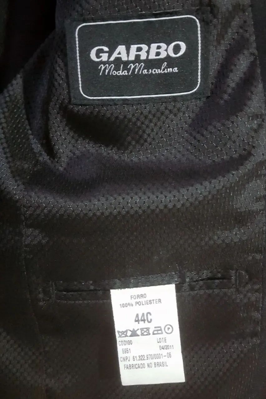 Blazer Paletó Preto, Garbo - Foto 5