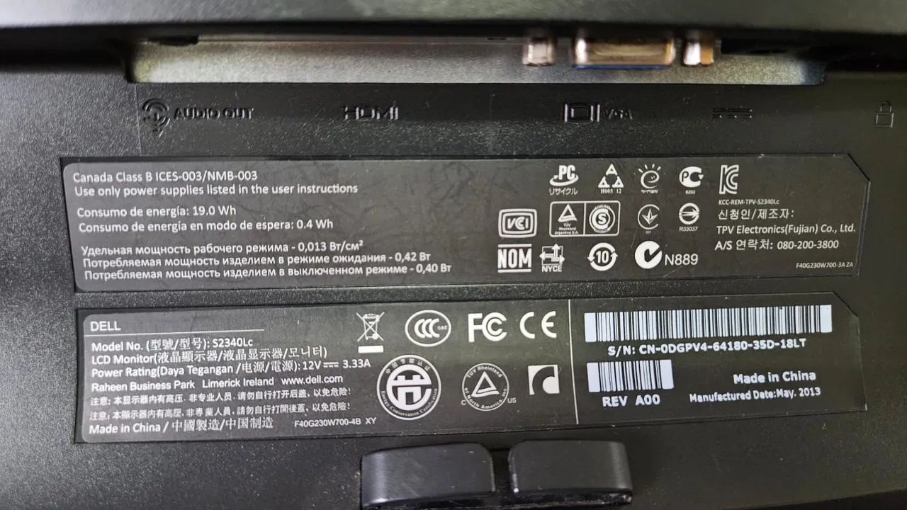 MONITOR DELL 23" FULL HD HDMI - S2340L - Foto 3
