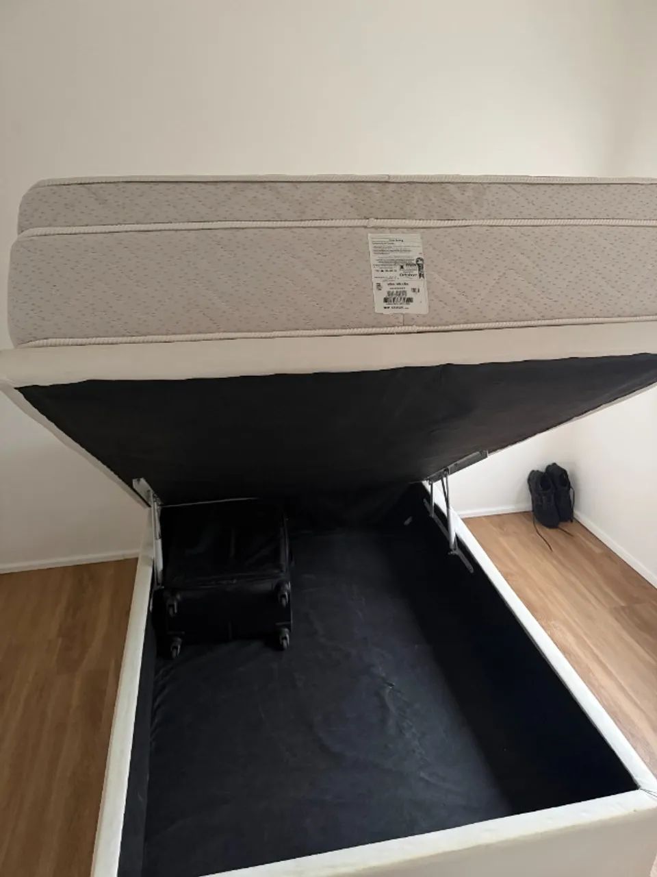 Cama de Casal Padrão Com Box Baú Ortobom, Ouro Spring - Foto 2