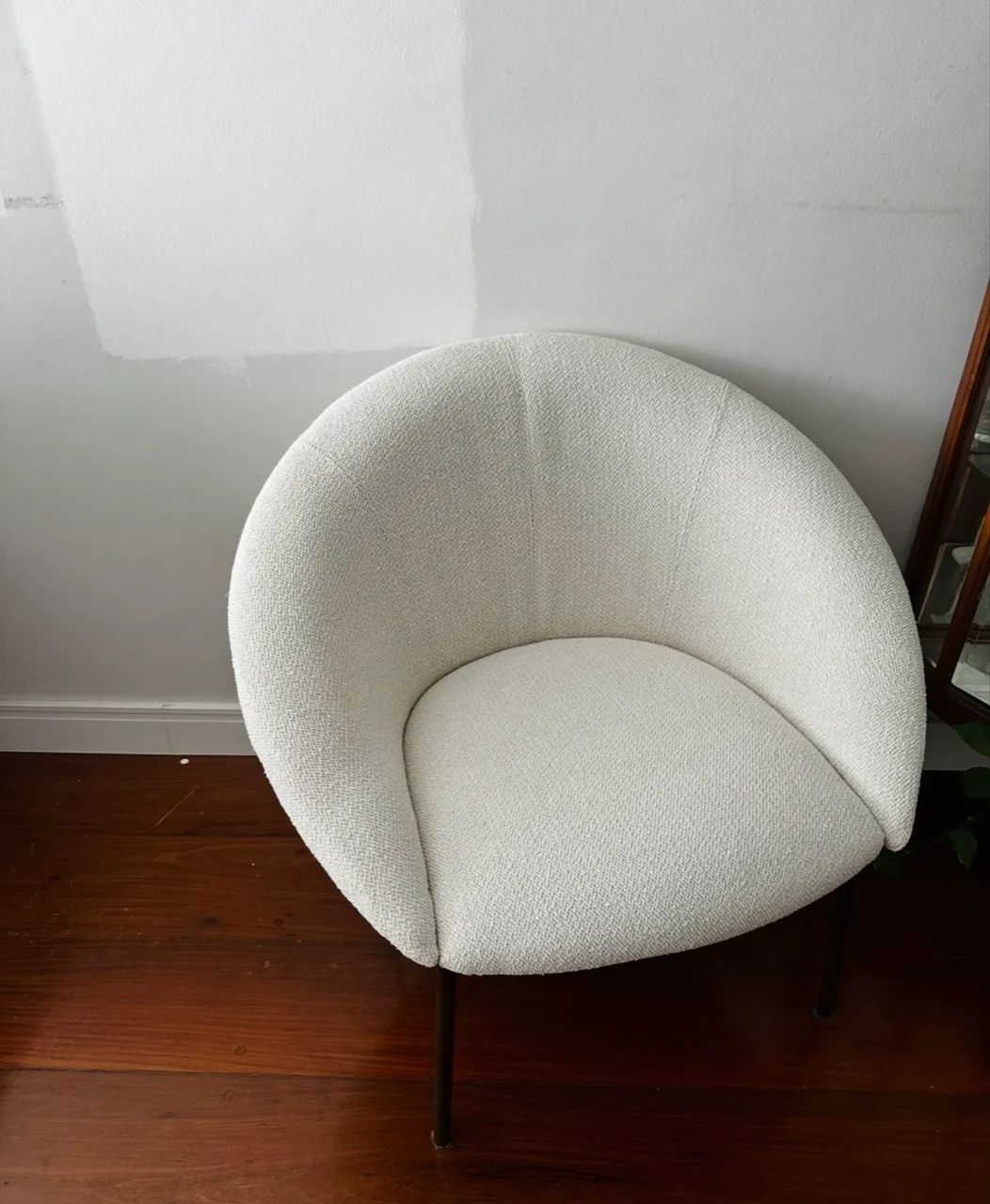 Par de poltronas OPPA boucle off-white - Foto 2