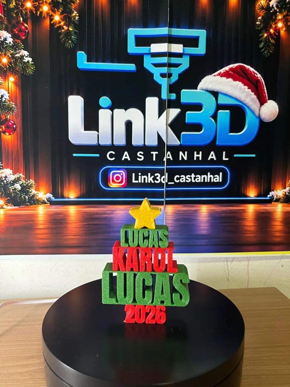 Enfeites de Natal 3d - Foto 5
