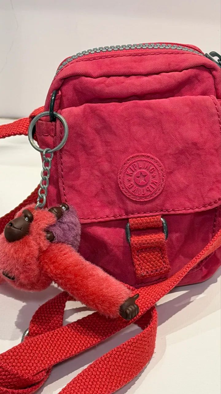 Bolsa kipling pink  - Foto 3