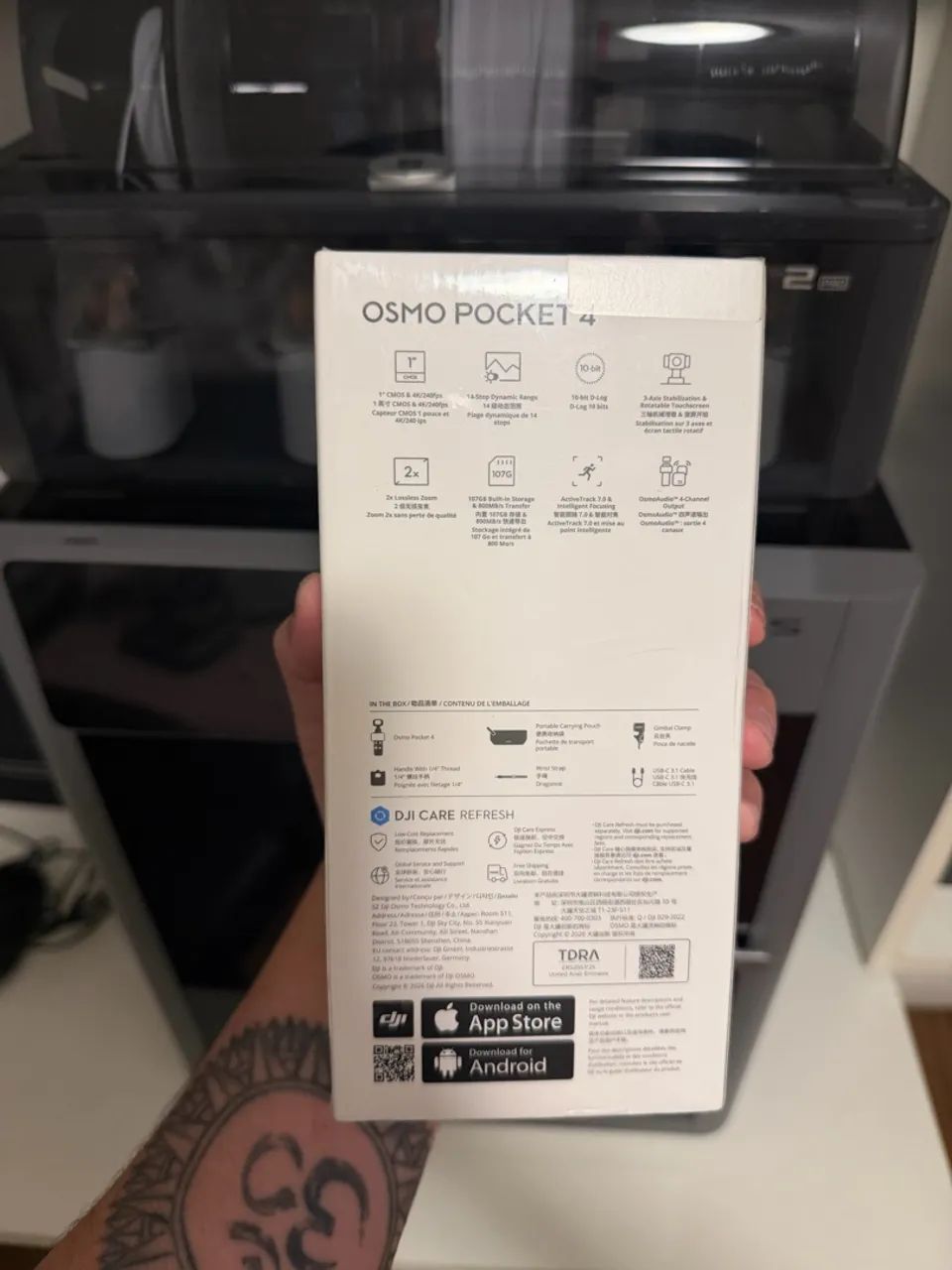 DJI Osmo Pocket 4 Standard Combo - Câmera com Gimbal e 4K - Foto 2