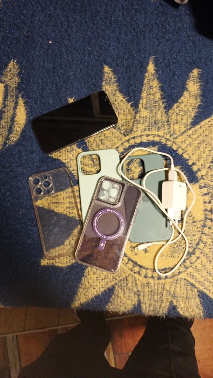 iPhone 14 Pro Max 128GB Roxo-profundo + 4 Capinhas e Carregador - Foto 5