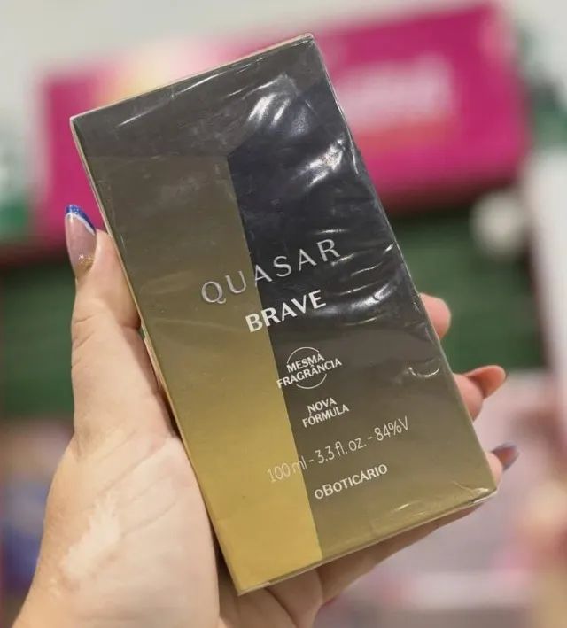 Perfume Quasar Brave de o Boticário.  Entregamos em Belem e Ananindeua