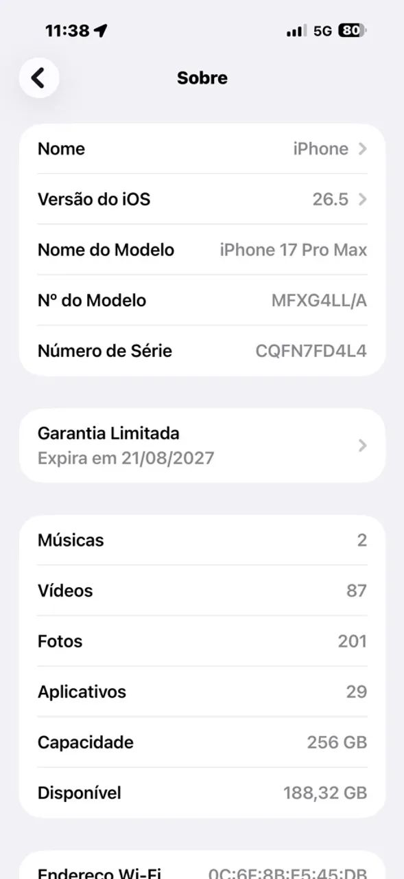 iPhone 17 pro max 256 GB - Foto 5