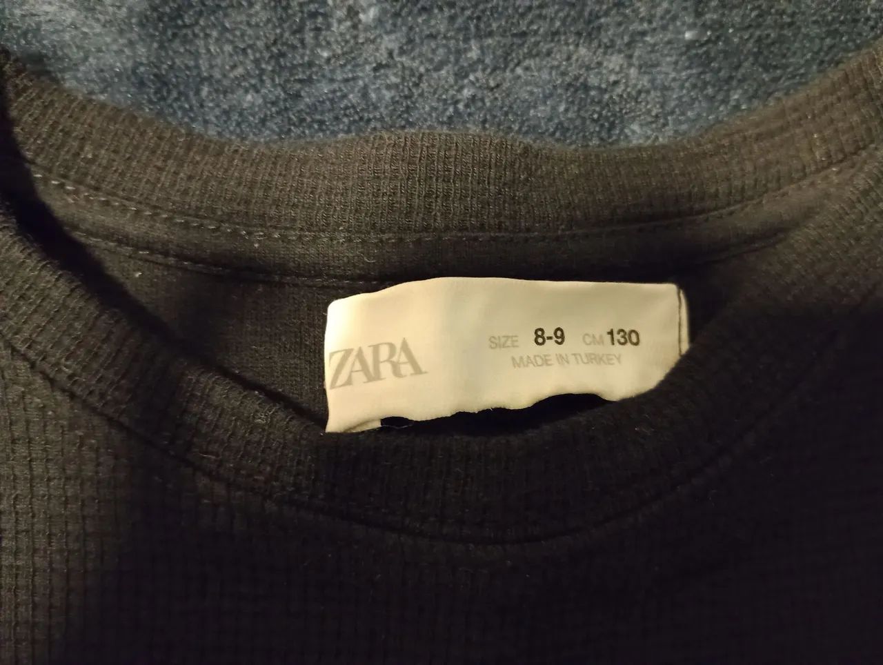 Camisa Zara infantil 
