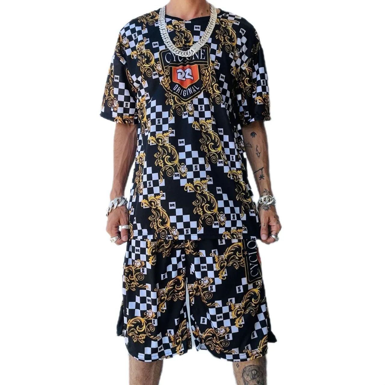 Conjunto Bermuda e camisa de quebrada - Foto 2