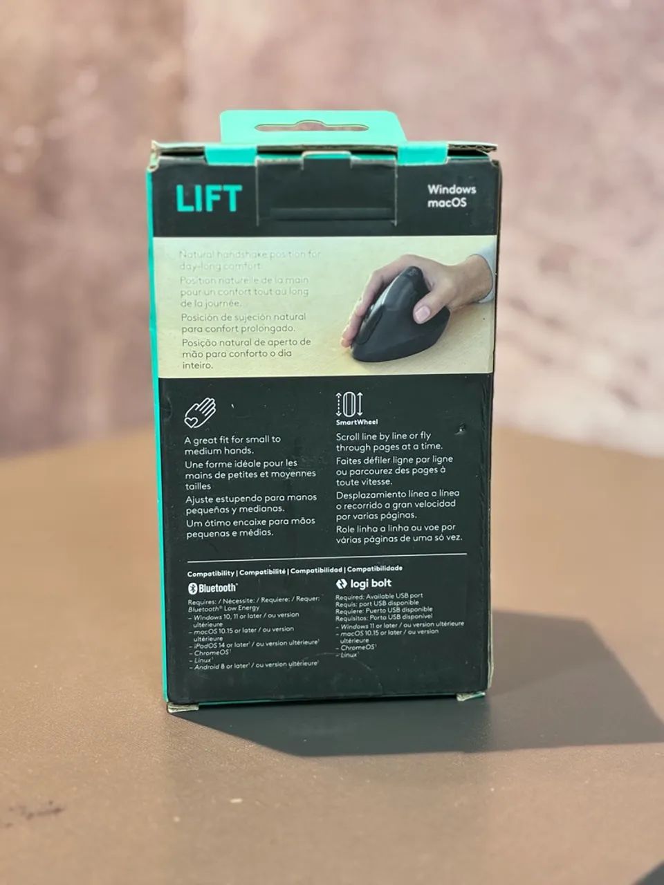 Mouse Sem Fio Logitech Lift Vertical - Foto 3