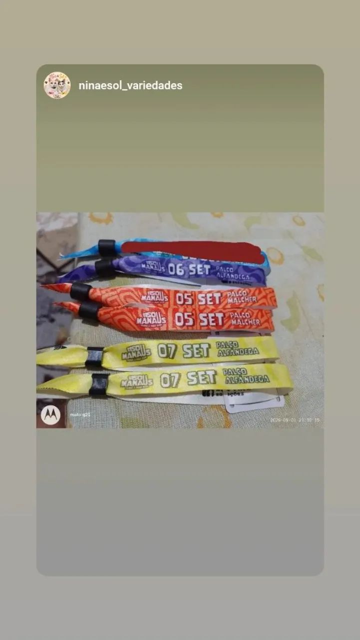 Pulseiras do passo ao paço 
