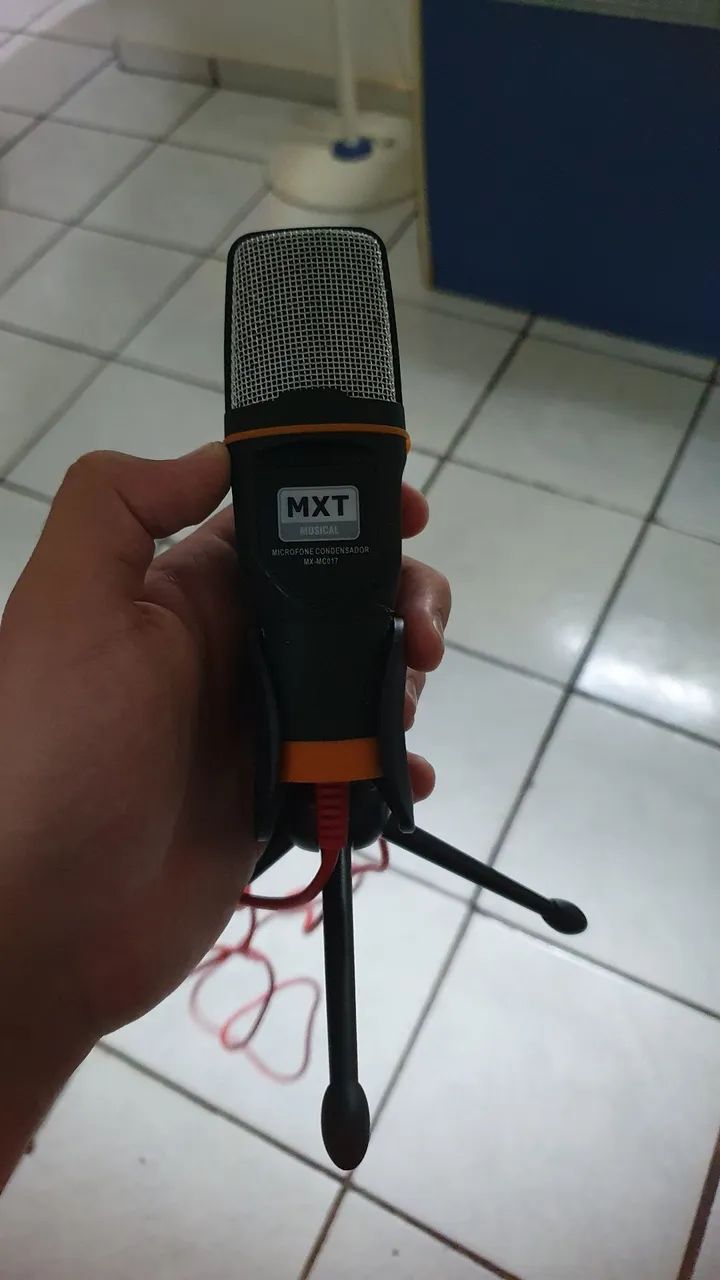 Vende-se Microfone MTX musical, áudio perfeito. Pouco usado! - Foto 4