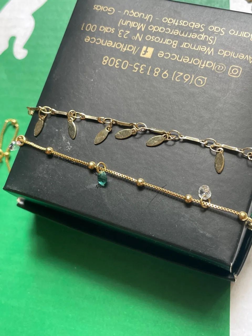 conjunto de colares dourados  - Foto 2