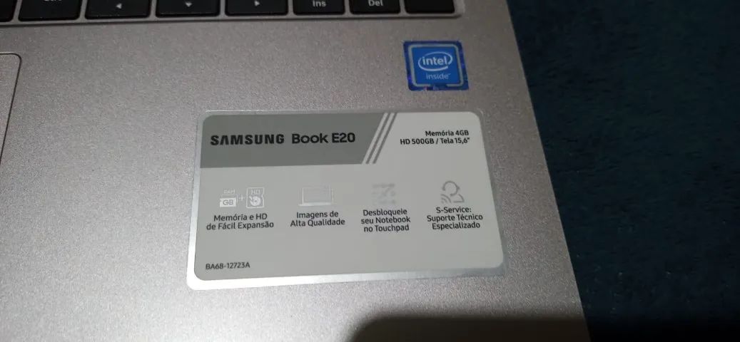 Vendo notbook sansung e 20