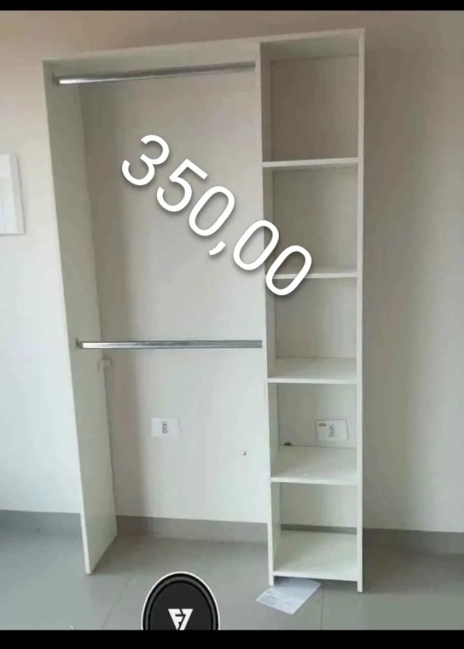 CLOSET SUSPENSO MDF NOVO  - Foto 4