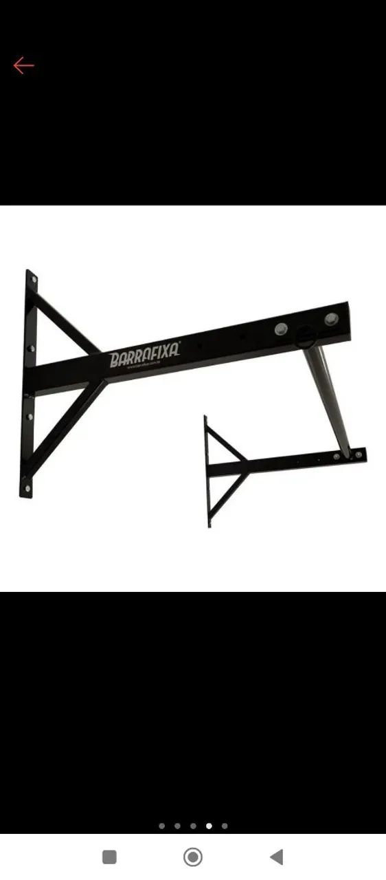 Barra Fixa para calistenia longa com 60 cm - Foto 4