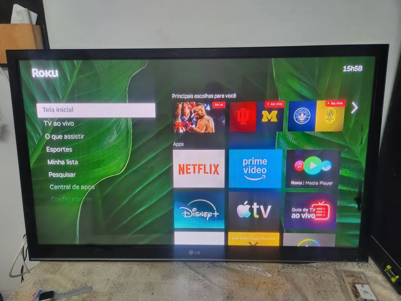 Tv LG 50 Funcionando Perfeitamente 