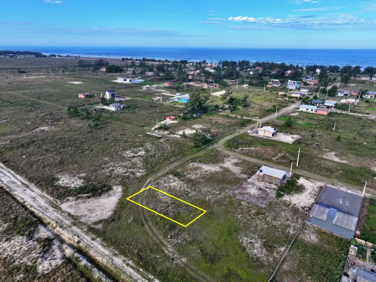 Terreno em Lagoinhas Frente Para o Norte