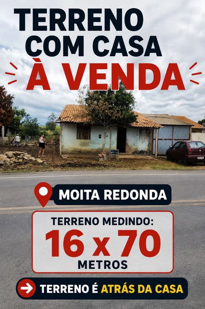 Casa com terreno 