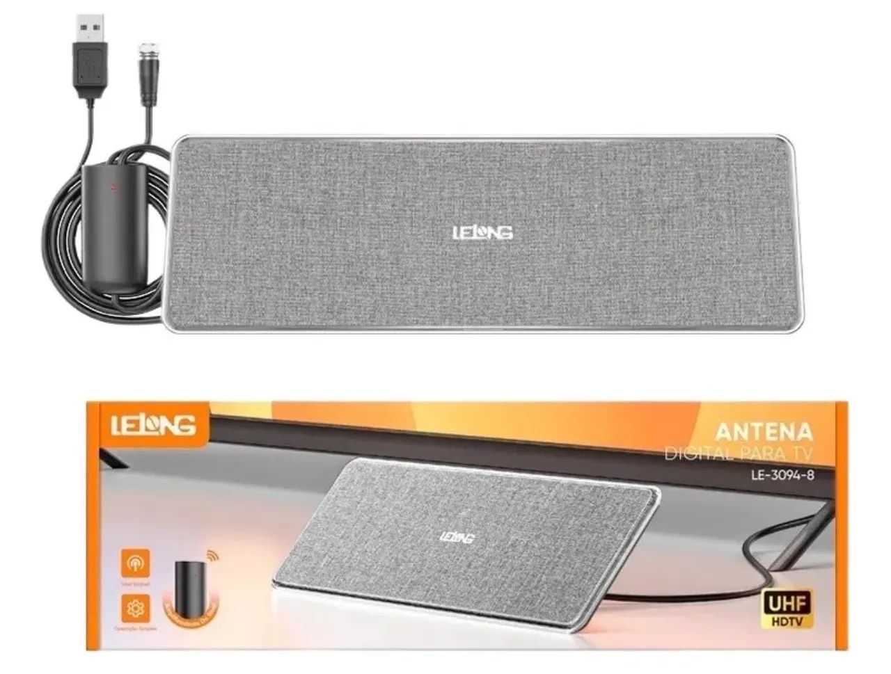 Antena interna digital para TV lelong  - Foto 2