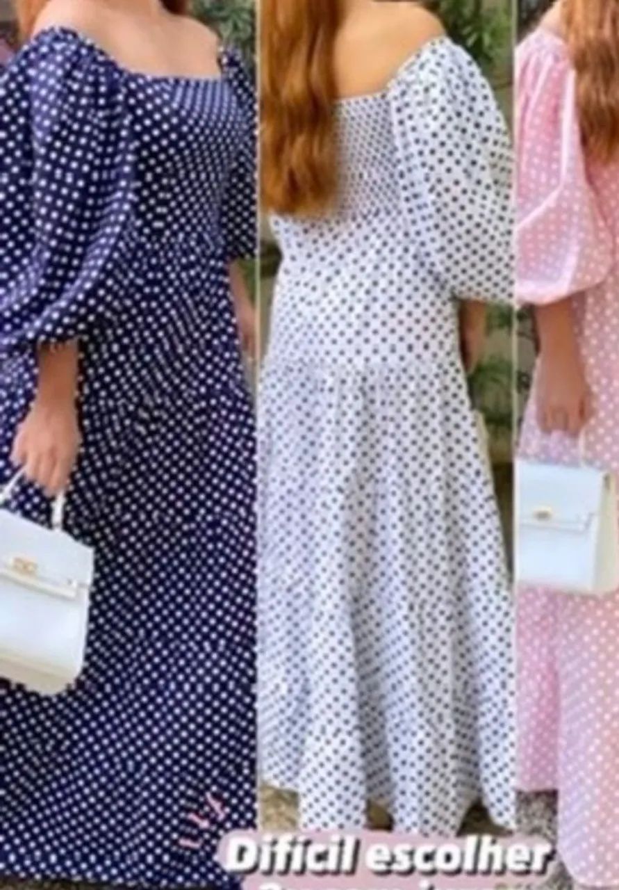 Vestidos de bolinhas 