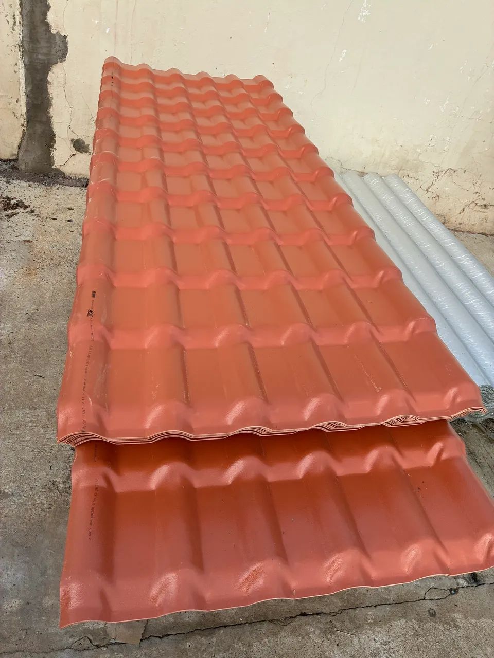 Telhas de PVC 