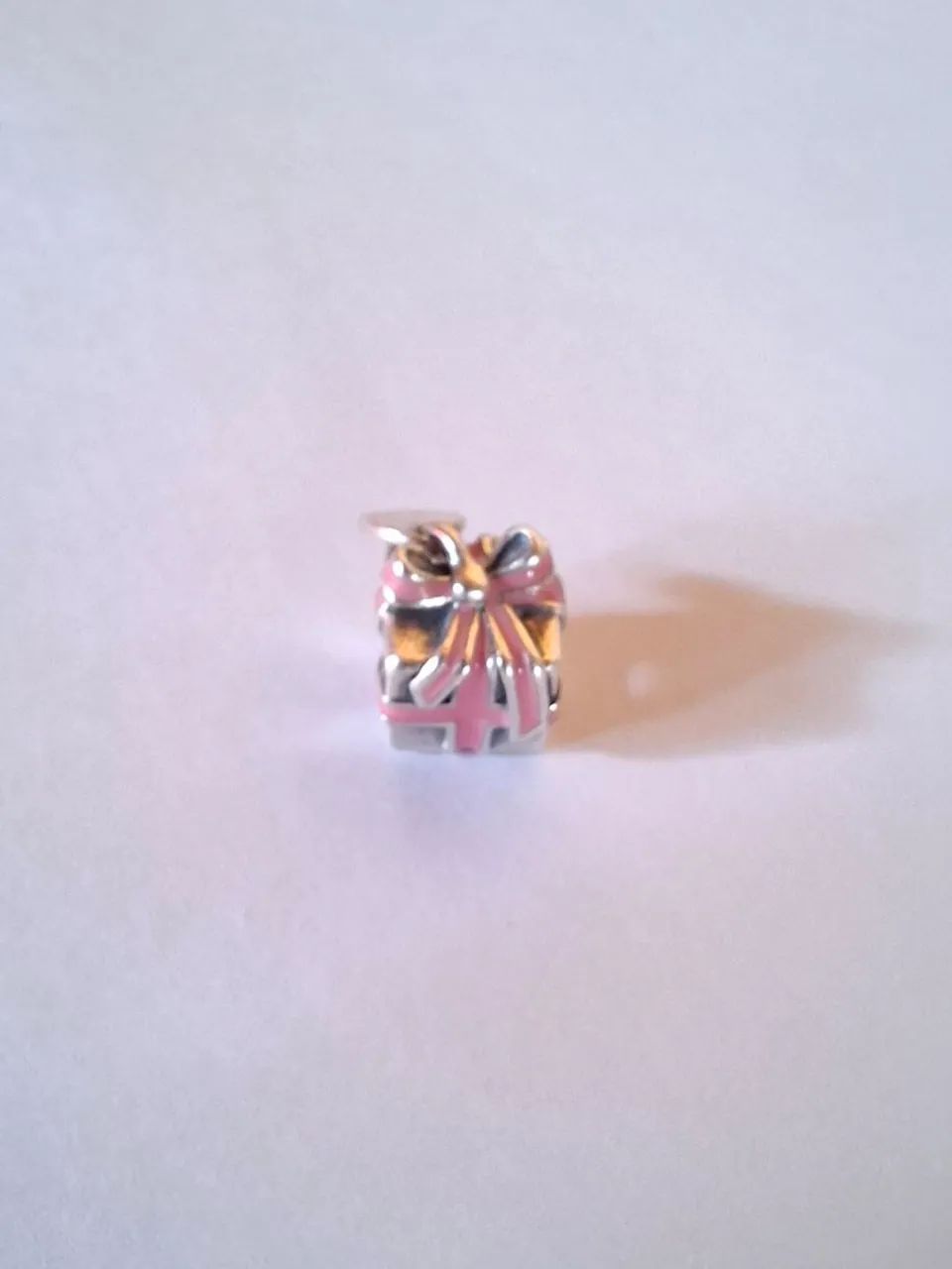 berloque pandora pink wrapped in love