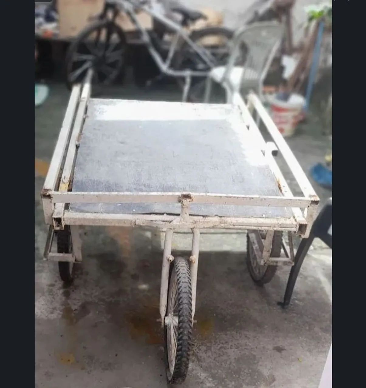 Triciclo de Carga / Carreta 3 Rodas para Entrega e Trabalho - Foto 2