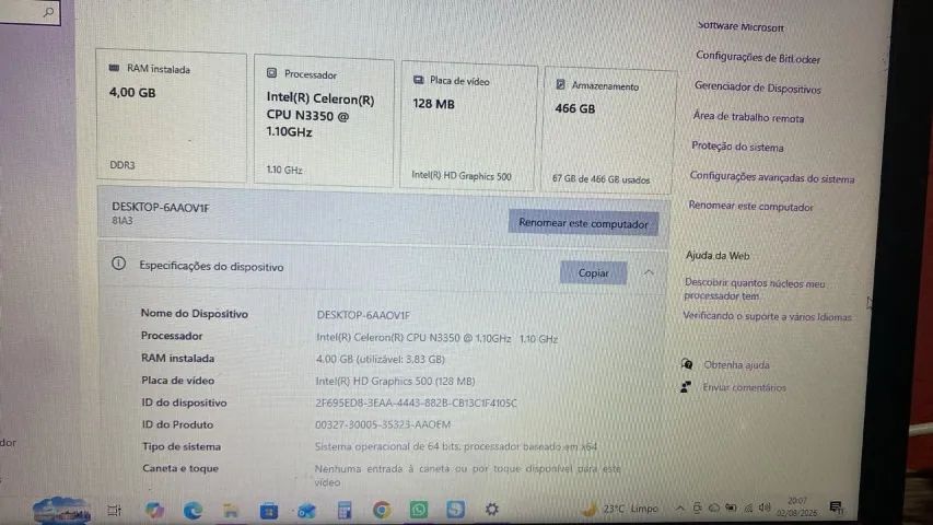 Notebook Lenovo - Foto 4
