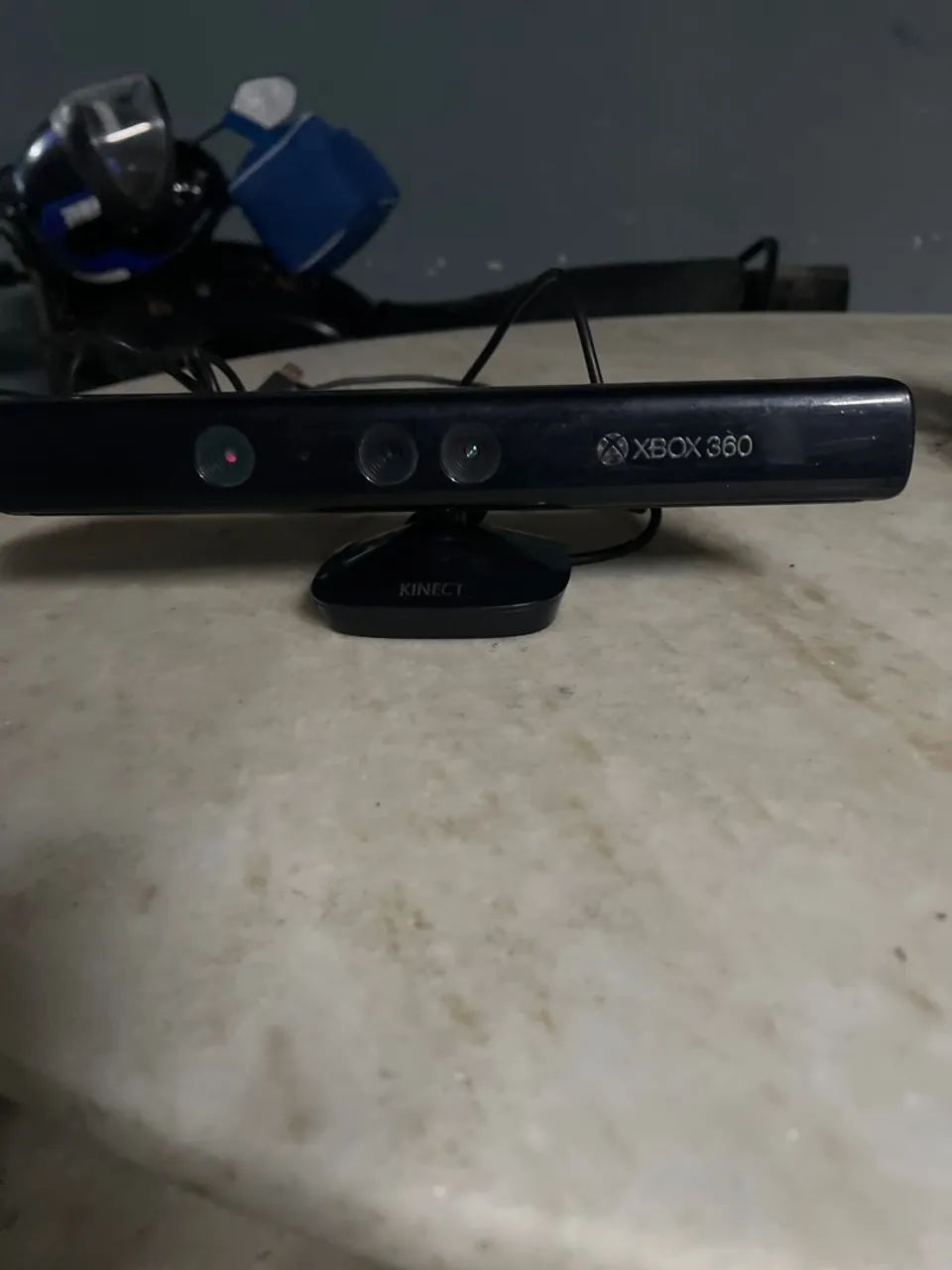 kinect e 3 case com 1jogo xbox 360