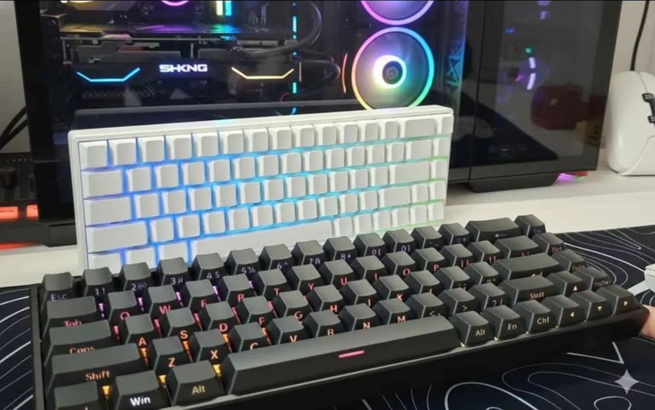 Teclado Magnético Sem fio Irok MARS68 PRO 8000hz - NOVO