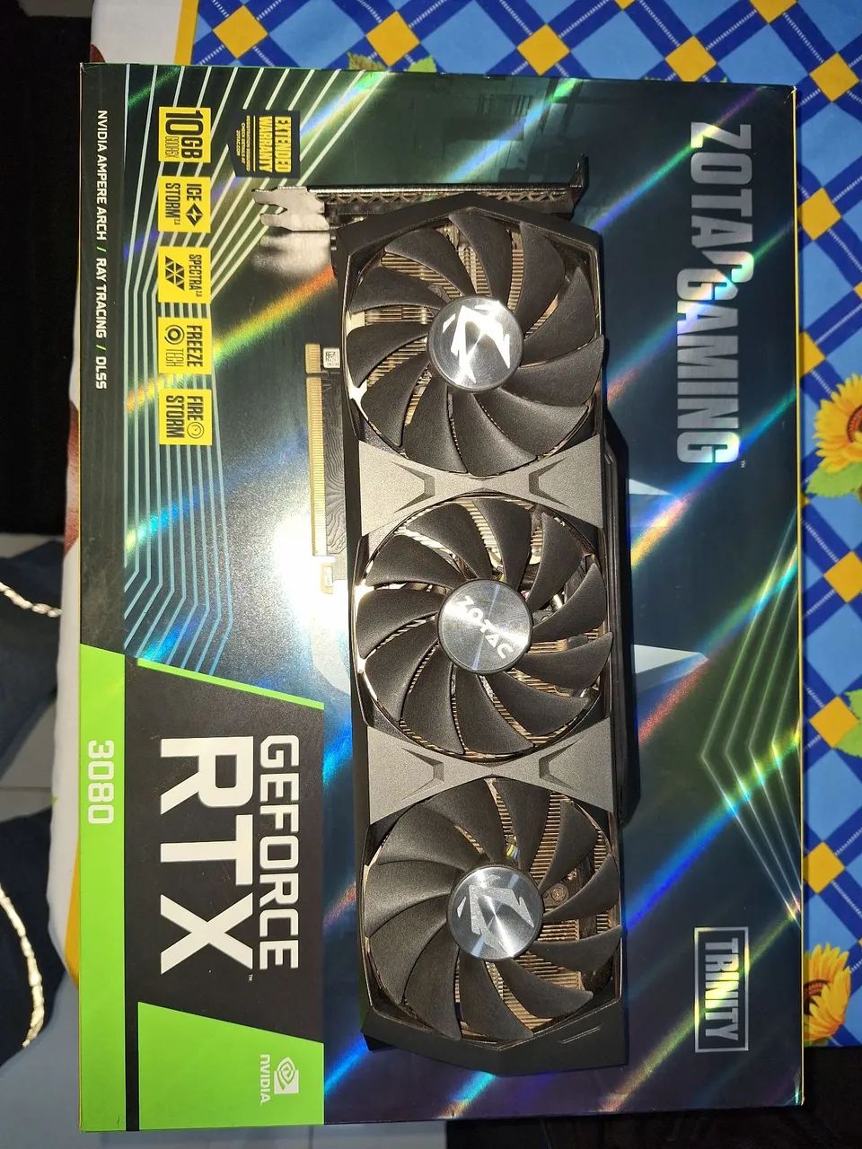 Rtx 3080 10gb trinity zotac - Placas de Vídeo - Cruz das Posses