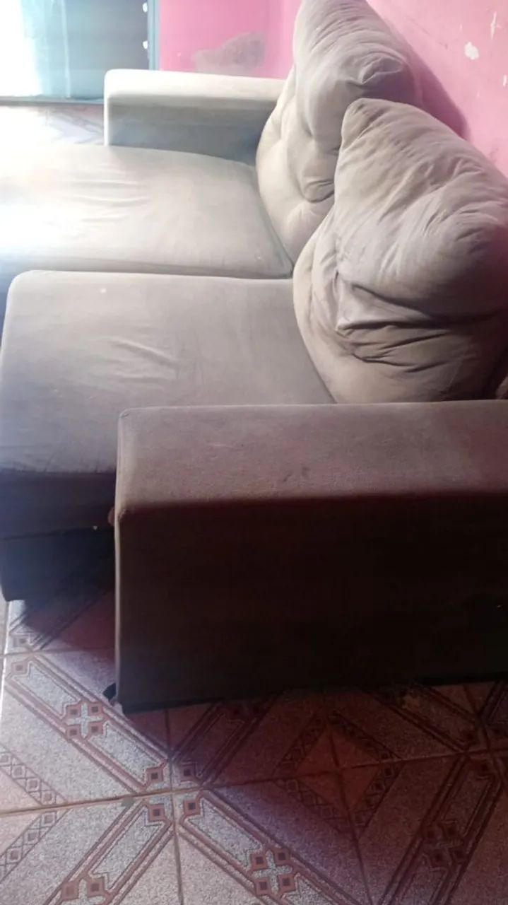 Sofá retrátil+painel ?